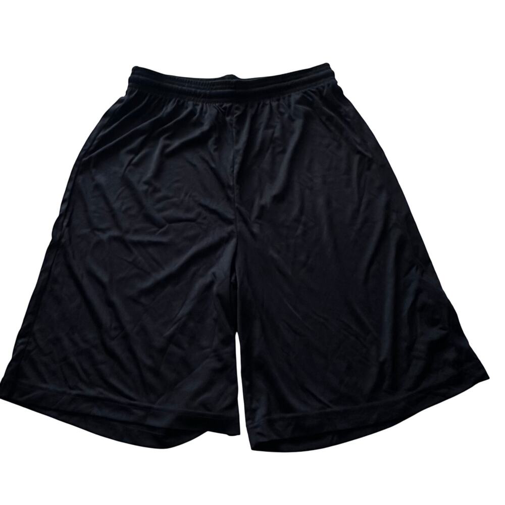 SportTek Black Athletic Soccer Shorts - Boys Size Small